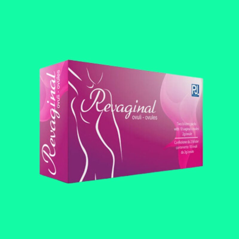Revaginal Viên đặt âm đạo Revaginal Ovules phòng ngừa khô, ngứa rát vùng kín ...