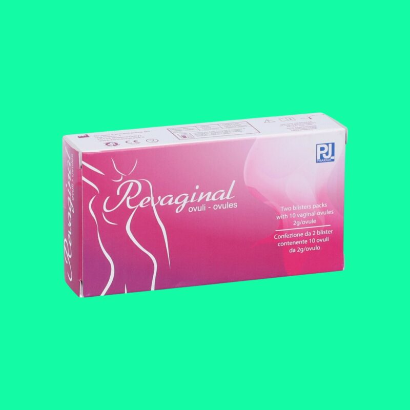 Revaginal Viên đặt âm đạo Revaginal Ovules phòng ngừa khô, ngứa rát vùng kín ...