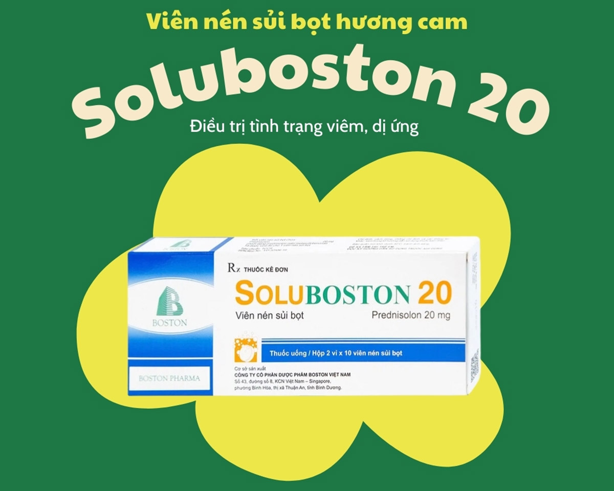 Soluboston 20 (viên sủi)