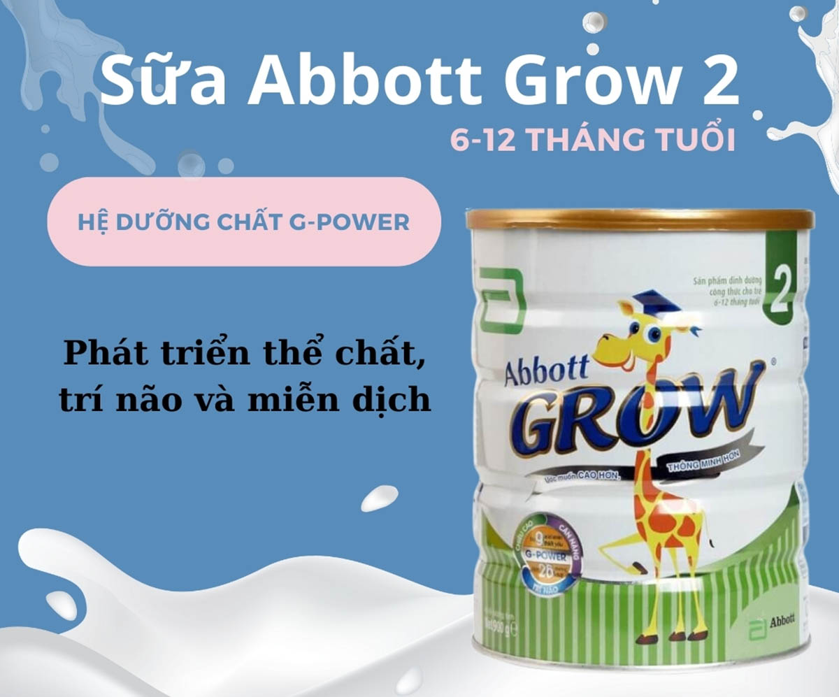 Sữa Abbott Grow 2