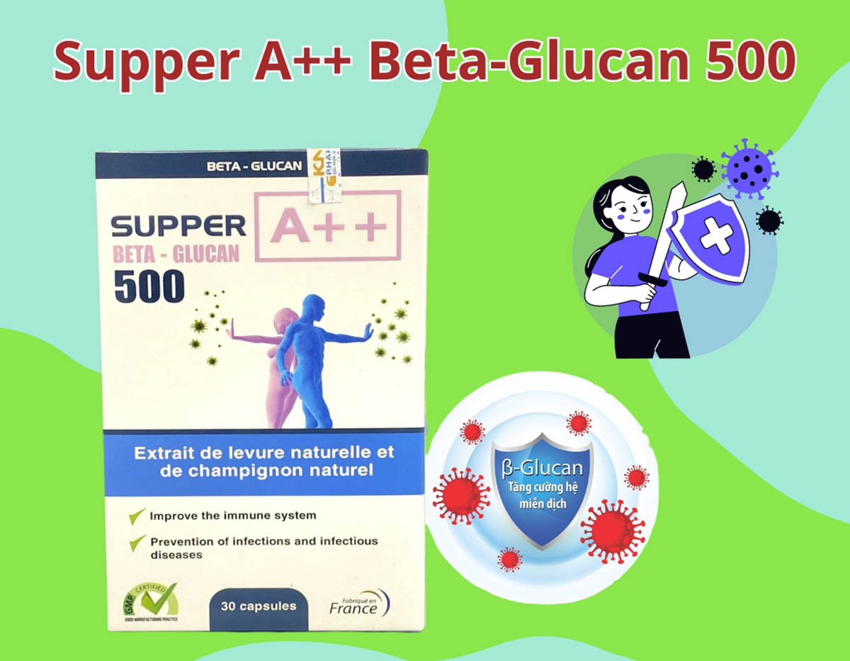 Supper A++ Beta-Glucan 500