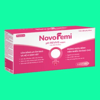 Viên đặt hồi phục Novofemi pH Revive Suppo