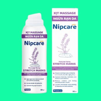Xịt massage ngừa rạn da Nipcare
