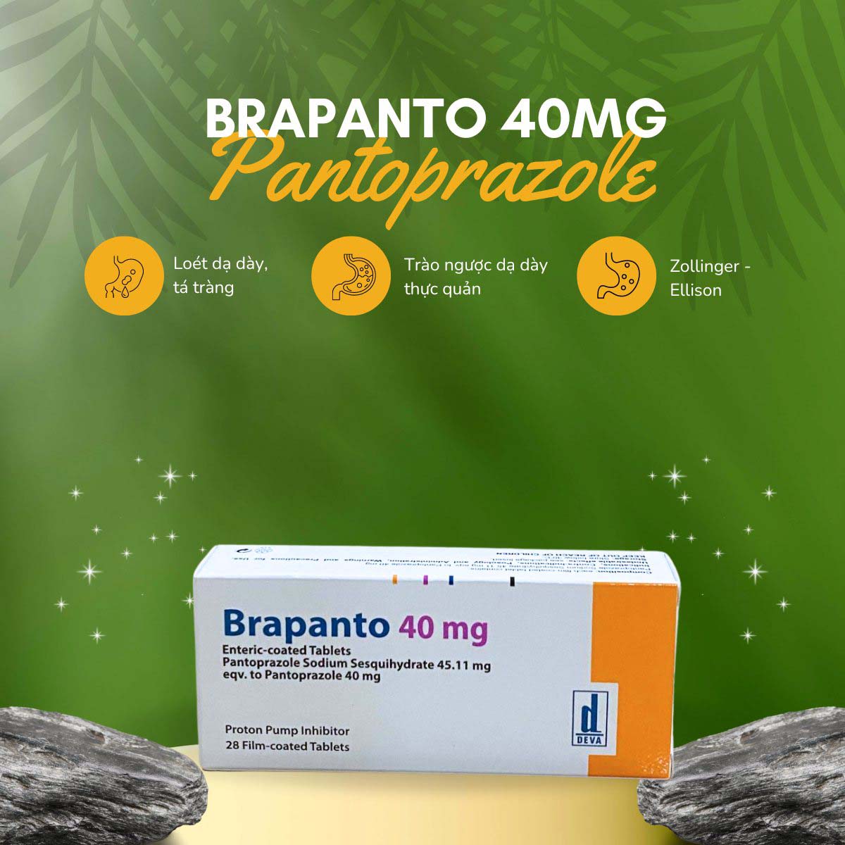 Thuốc Brapanto 40mg