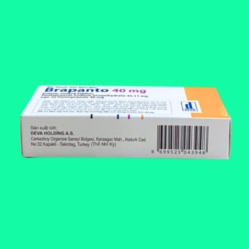 Thuốc Brapanto 40mg