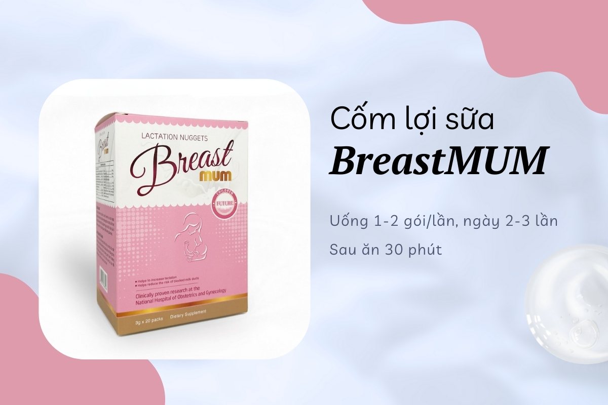 Cốm lợi sữa BreastMUM