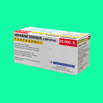 Heparine Sodique 5000 UI/ml Panpharma