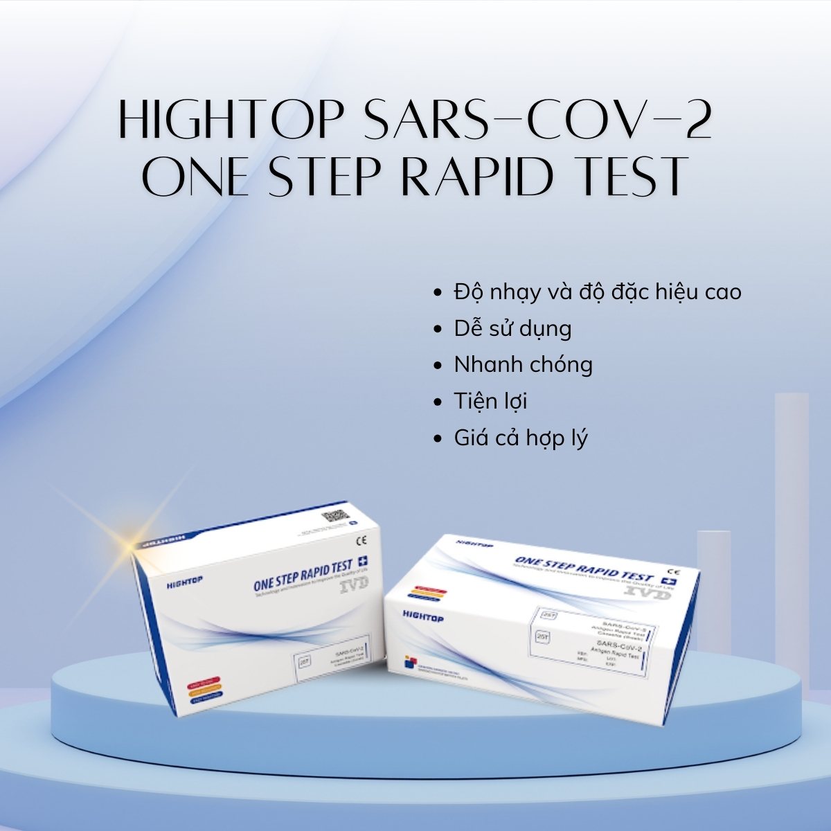 Hightop SARS-CoV-2 One Step Rapid Test