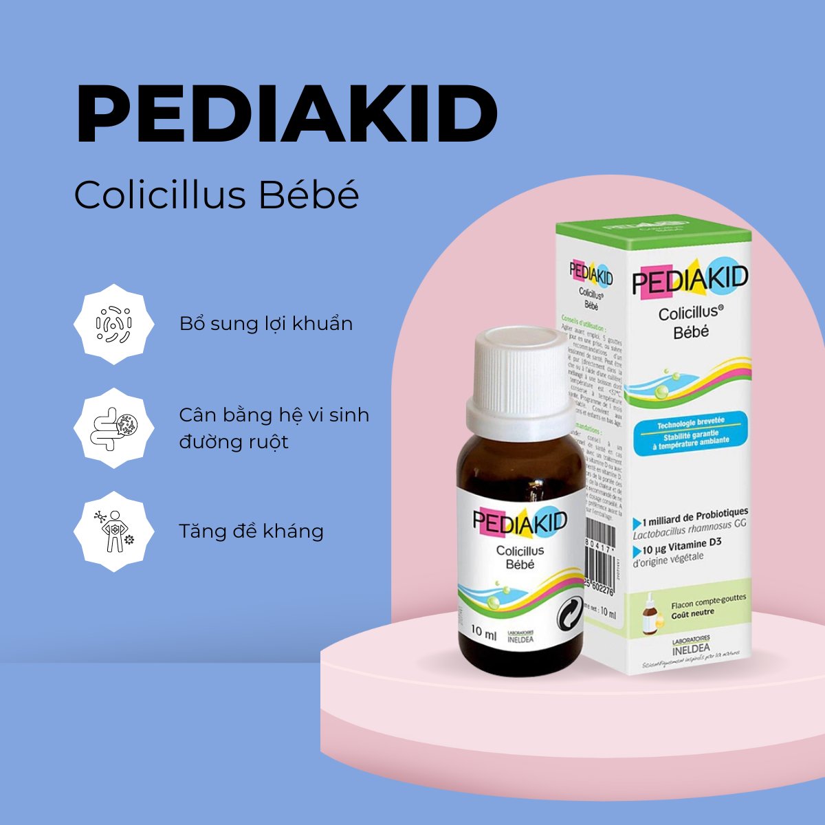 Pediakid Colicillus Bébé 10ml