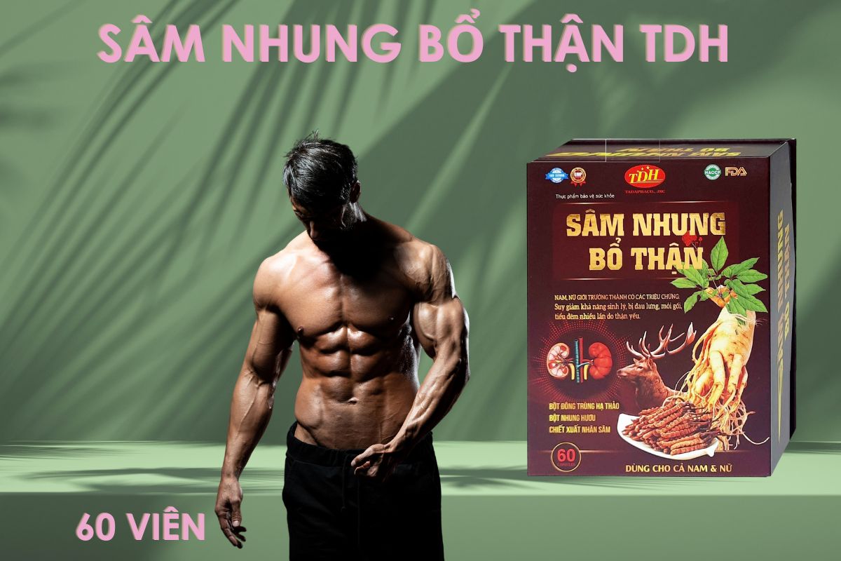 Sâm Nhung Bổ Thận TDH