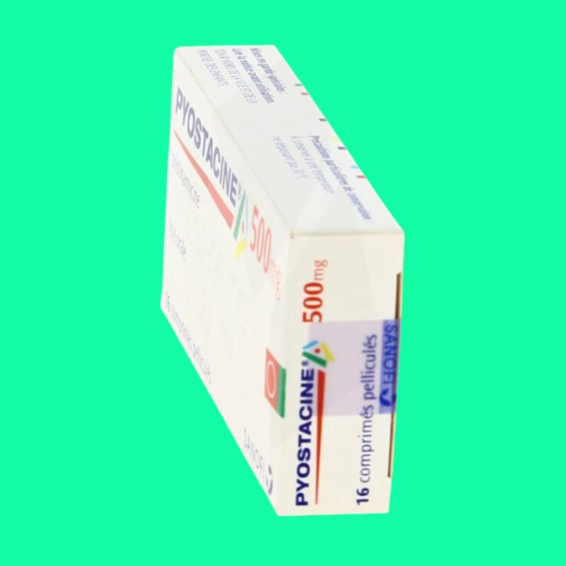 Pyostacine Thuốc Pyostacine 500mg - Điều trị bệnh nhiễm khuẩn - Dược sĩ Lưu Văn Hoàng