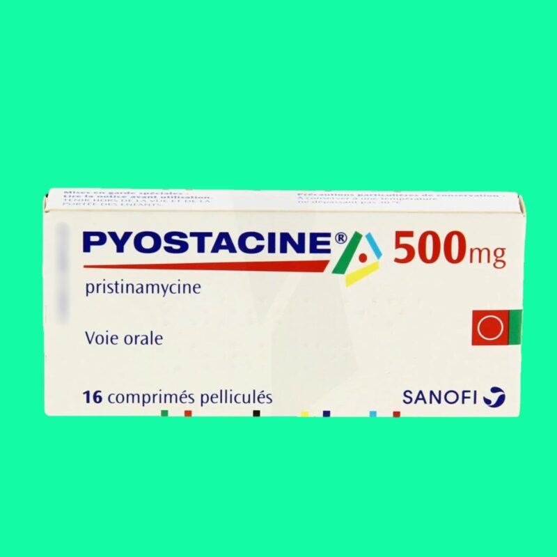 Pyostacine Thuốc Pyostacine 500mg - Điều trị bệnh nhiễm khuẩn - Dược sĩ Lưu Văn Hoàng