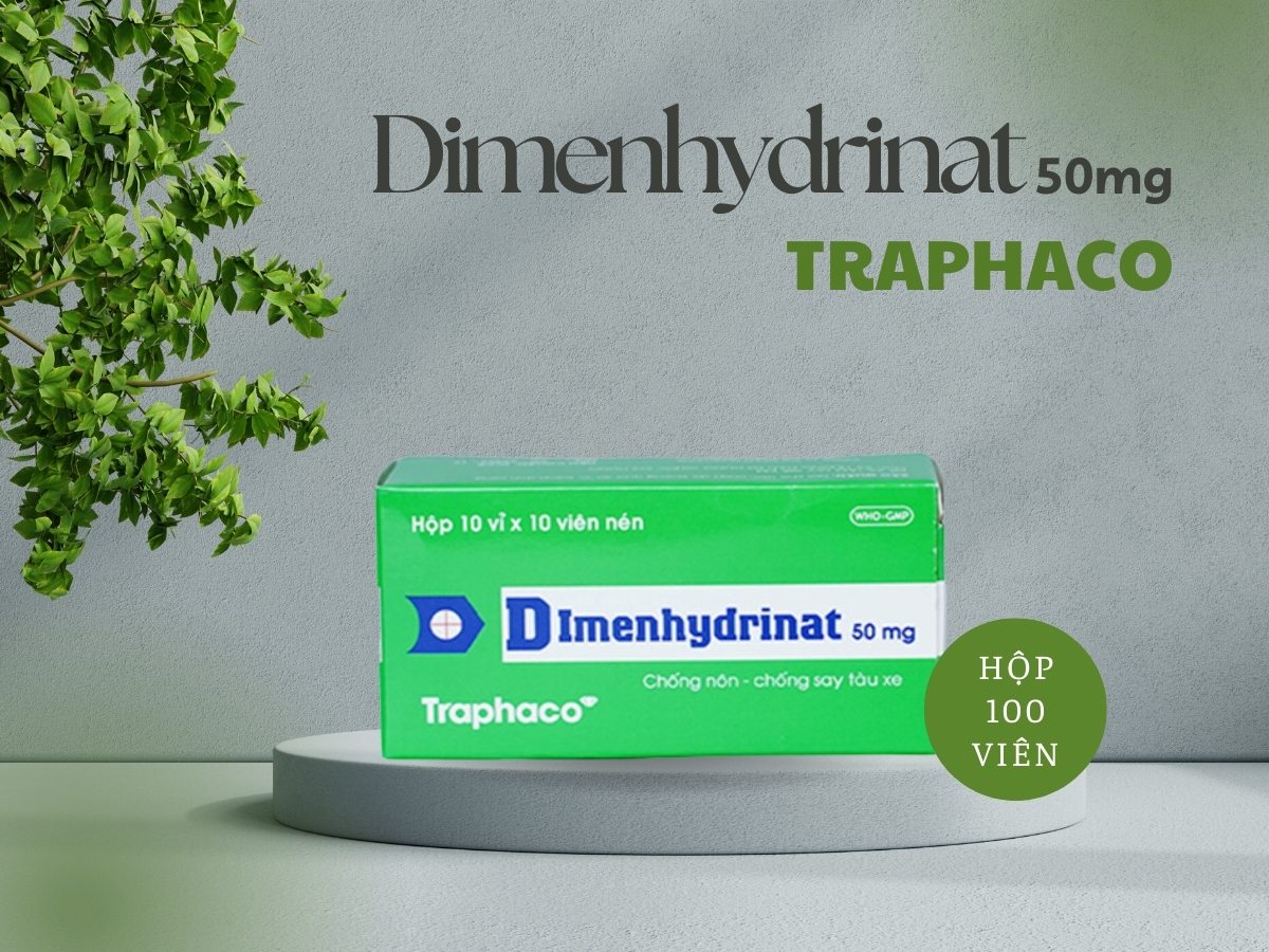 Thuốc Dimenhydrinat Traphaco