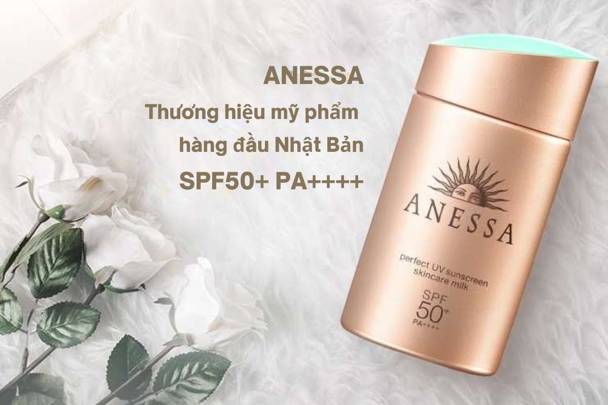 Kem Chống Nắng Anessa Perfect UV Sunscreen Skincare Milk