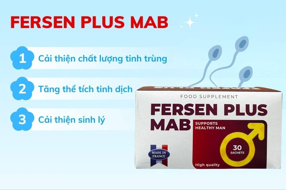 Fersen Plus Mab - Tăng cường sinh lý nam
