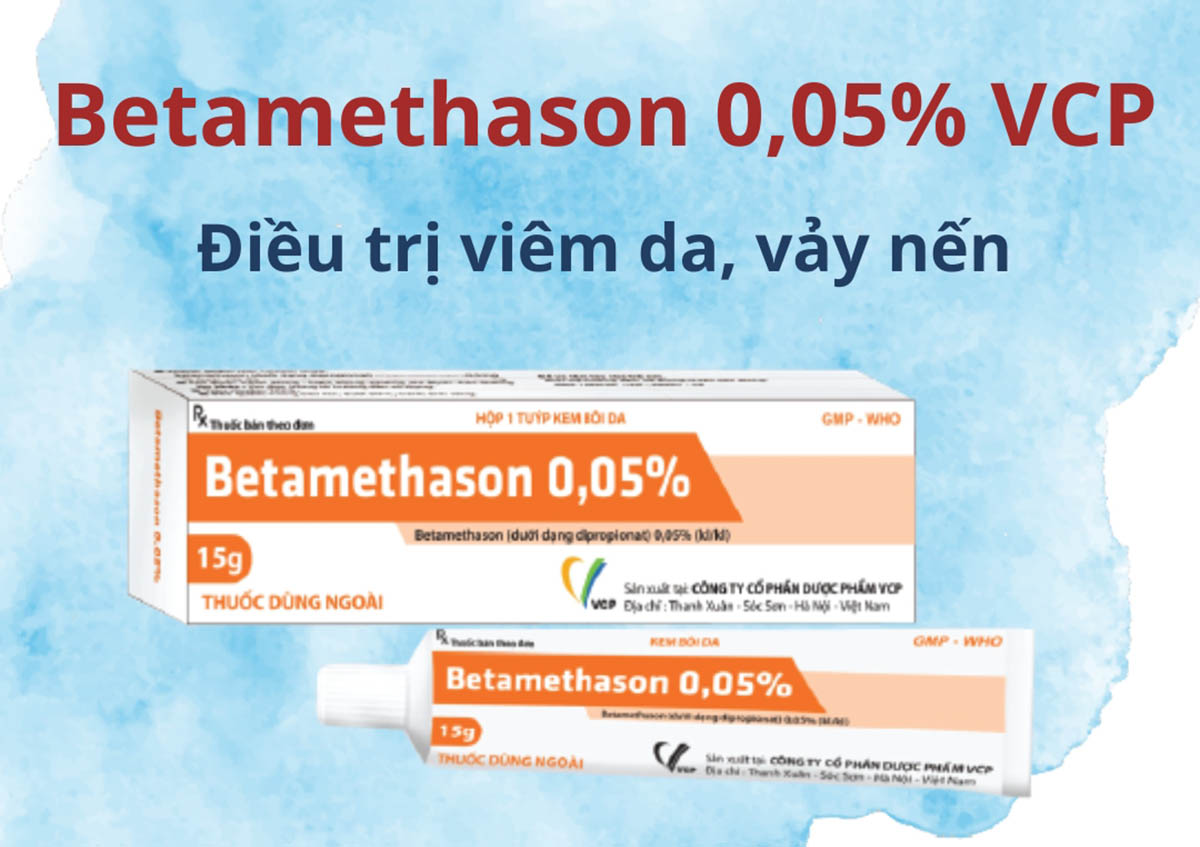 Betamethason 0,05% VCP