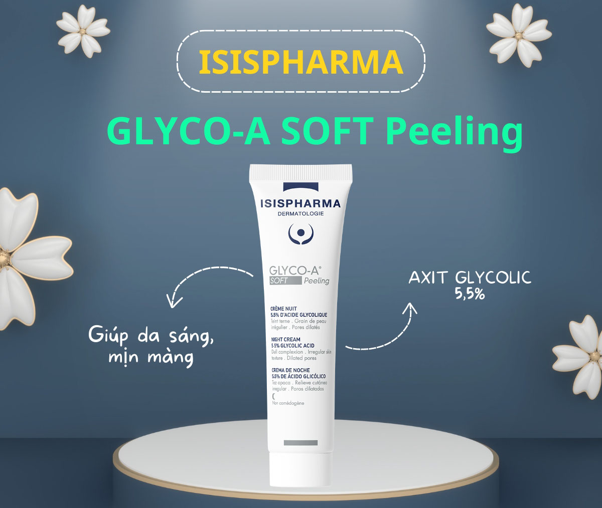 ISISPHARMA GLYCO-A SOFT Peeling