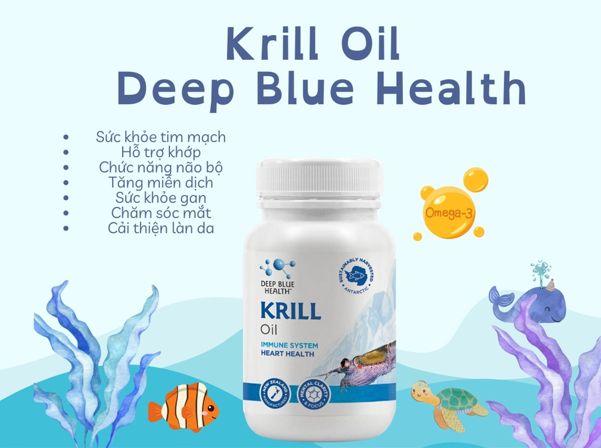 Krill Oil Deep Blue Health