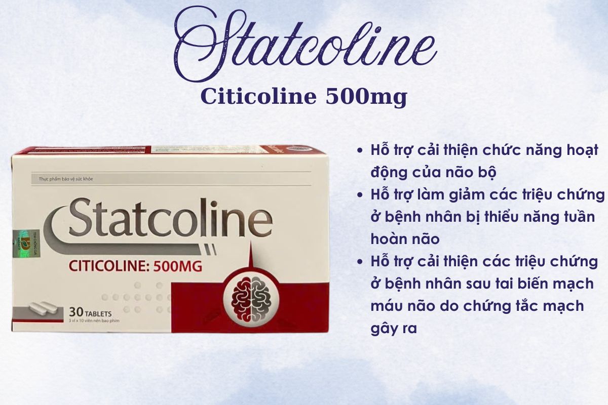 Statcoline có công dụng gì?