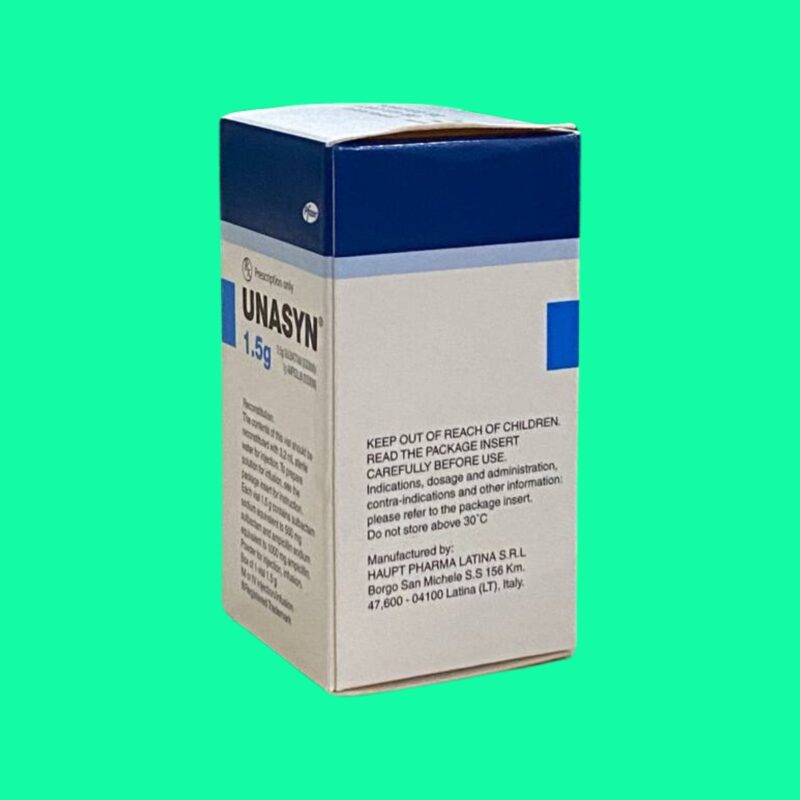 Thuốc Unasyn 1,5g - Điều trị nhiễm khuẩn đường hô hấp - Dược sĩ Lưu Văn ...