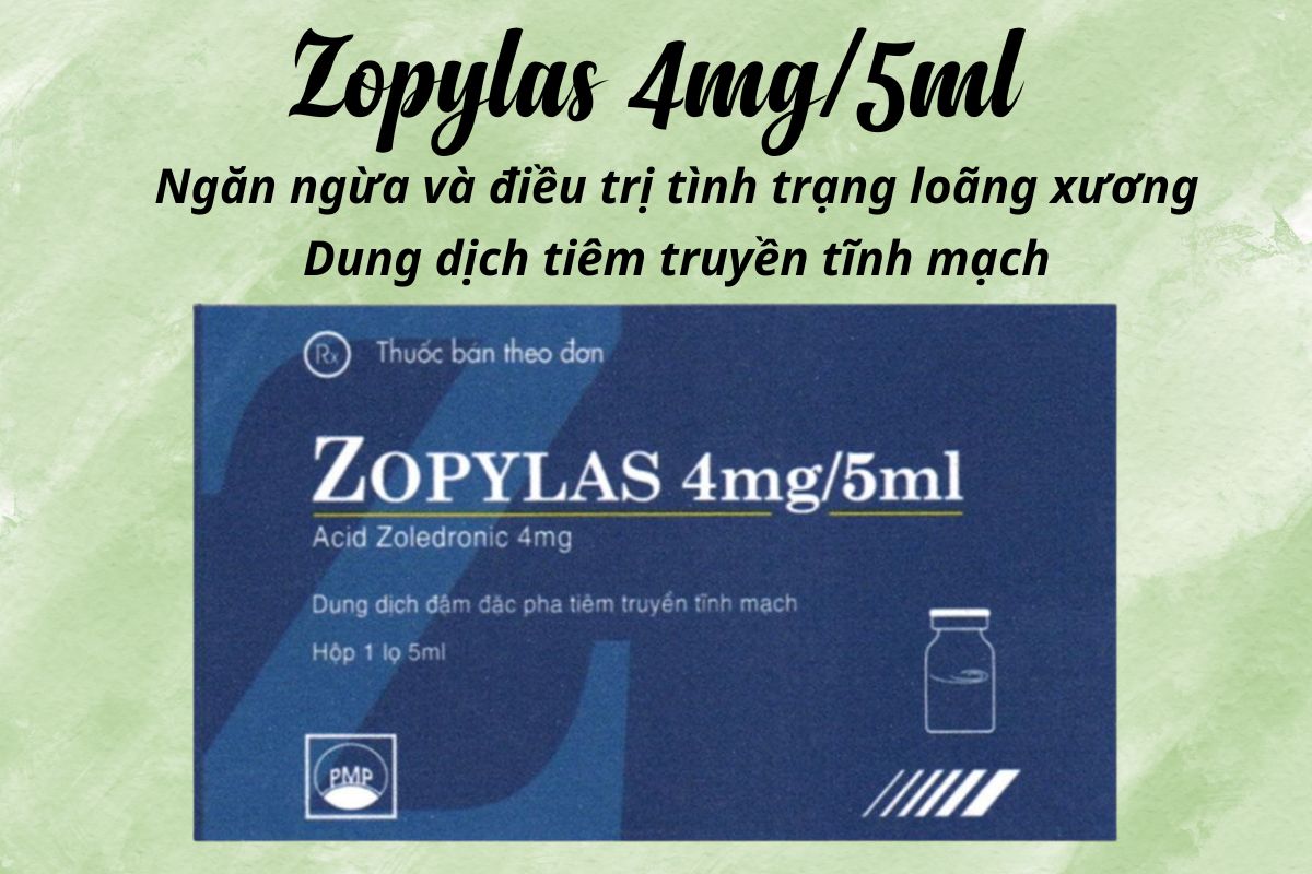 Zopylas 4mg 5ml có công dụng gì?