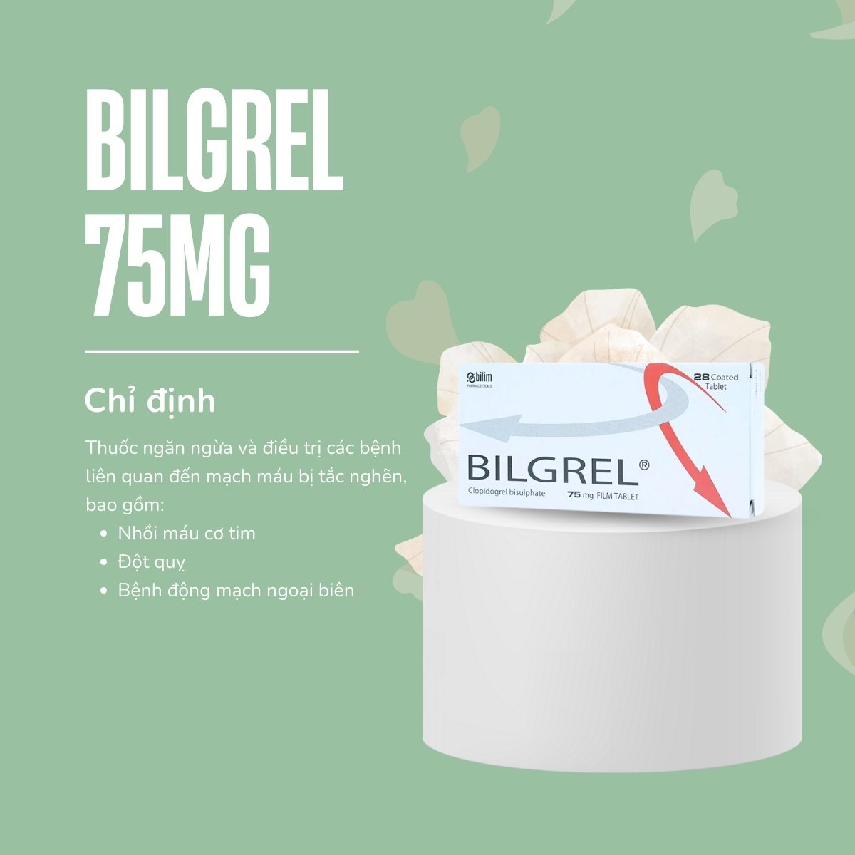 Thuốc Bilgrel 75mg