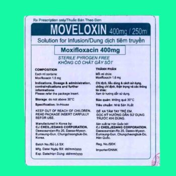 Moveloxin 400mg/250ml