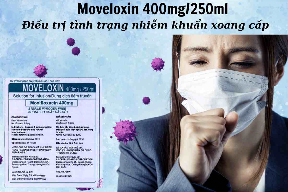 Moveloxin 400mg/250ml