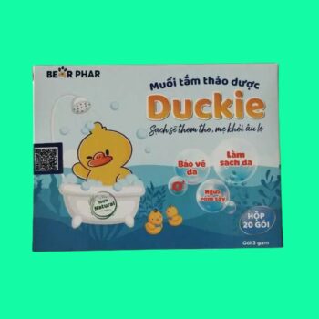 Muối tắm thảo dược Duckie 20 gói