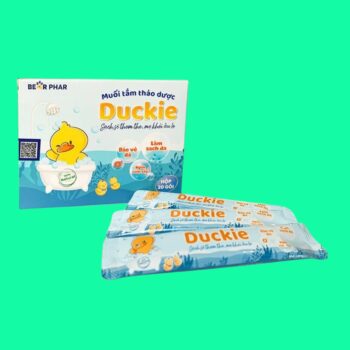 Muối tắm thảo dược Duckie 20 gói