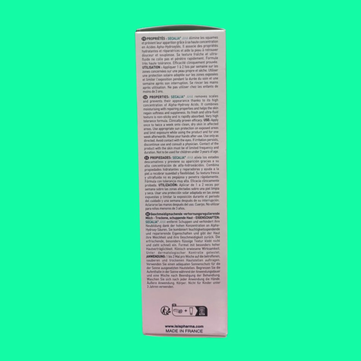 secalia-aha-isispharma-200ml-3 Secalia AHA IsisPharma