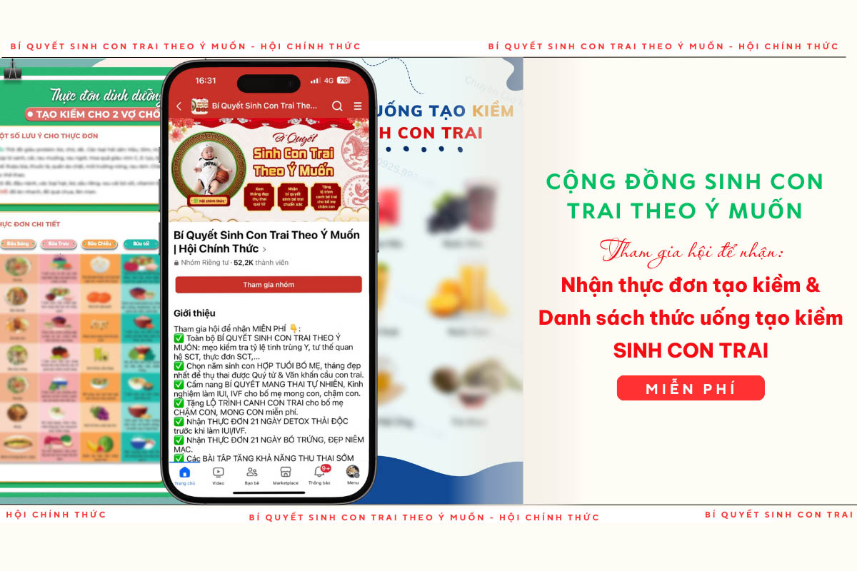 Cộng đồng sinh con trai theo ý muốn