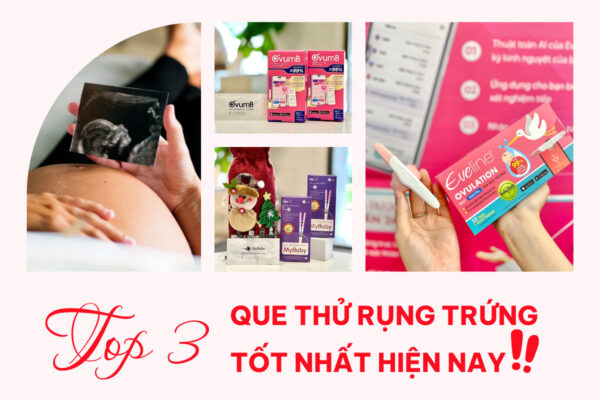 Top 3 que thử rụng trứng tốt nhất hiện nay