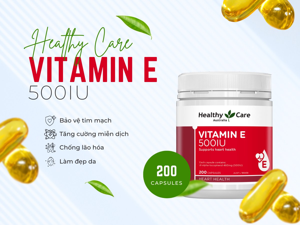 Vitamin E Healthy Care 500IU