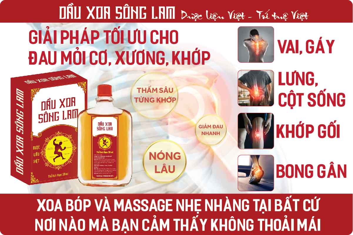 Dầu xoa Sông Lam