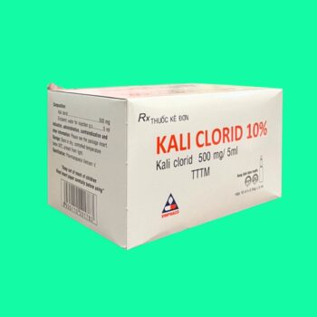 Kali Clorid 10% 500mg/5ml Vinphaco