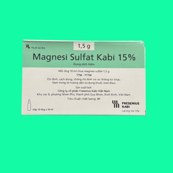 Magnesi Sulfat Kabi 15%