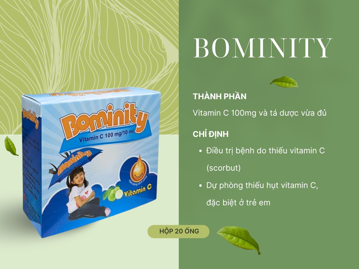 Thuốc Bominity 100mg/10ml