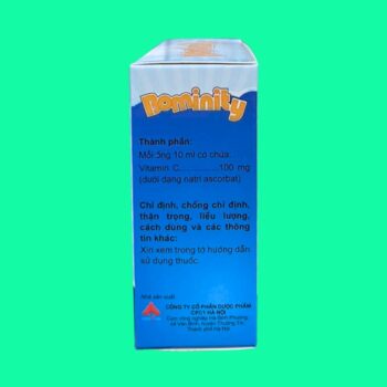 Thuốc Bominity 100mg/10ml