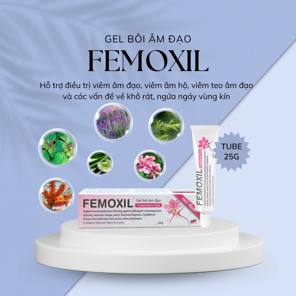 Gel bôi âm đạo Femoxil