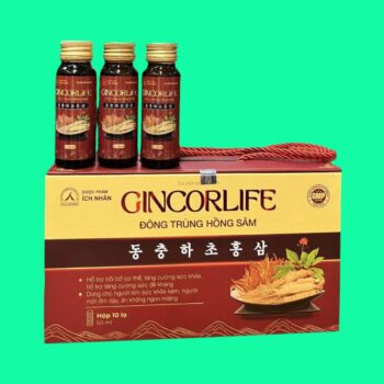 Gincorlife Đông trùng Hồng sâm