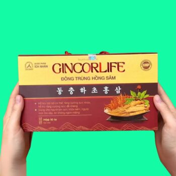 Gincorlife Đông trùng Hồng sâm