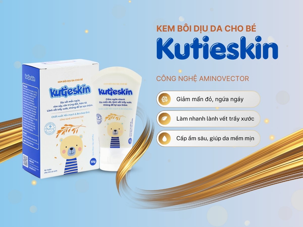 Kem bôi dịu da Kutieskin