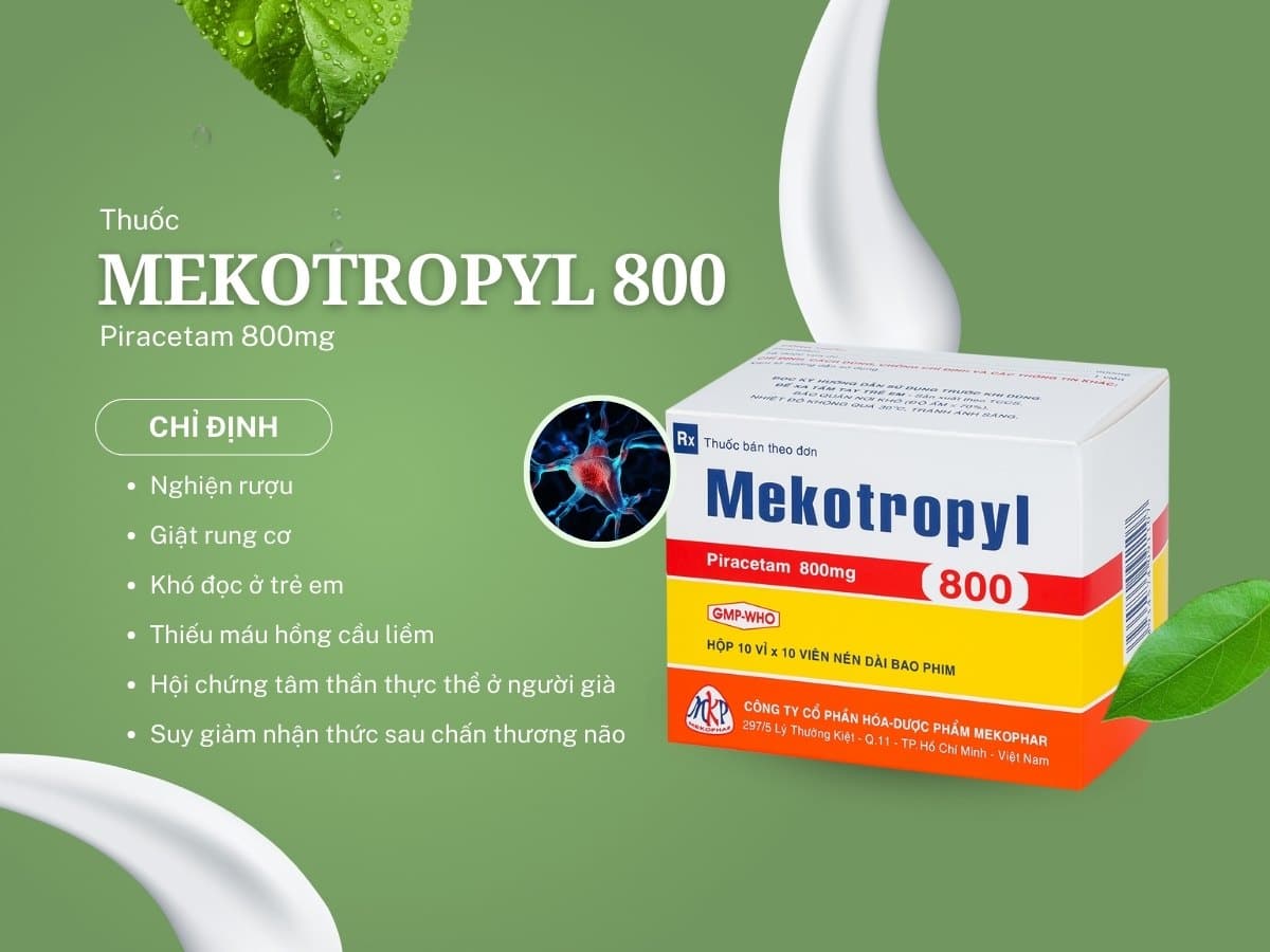 Thuốc Mekotropyl 800mg