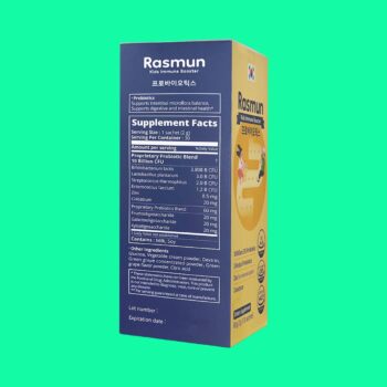 Men vi sinh Rasmun Probiotics