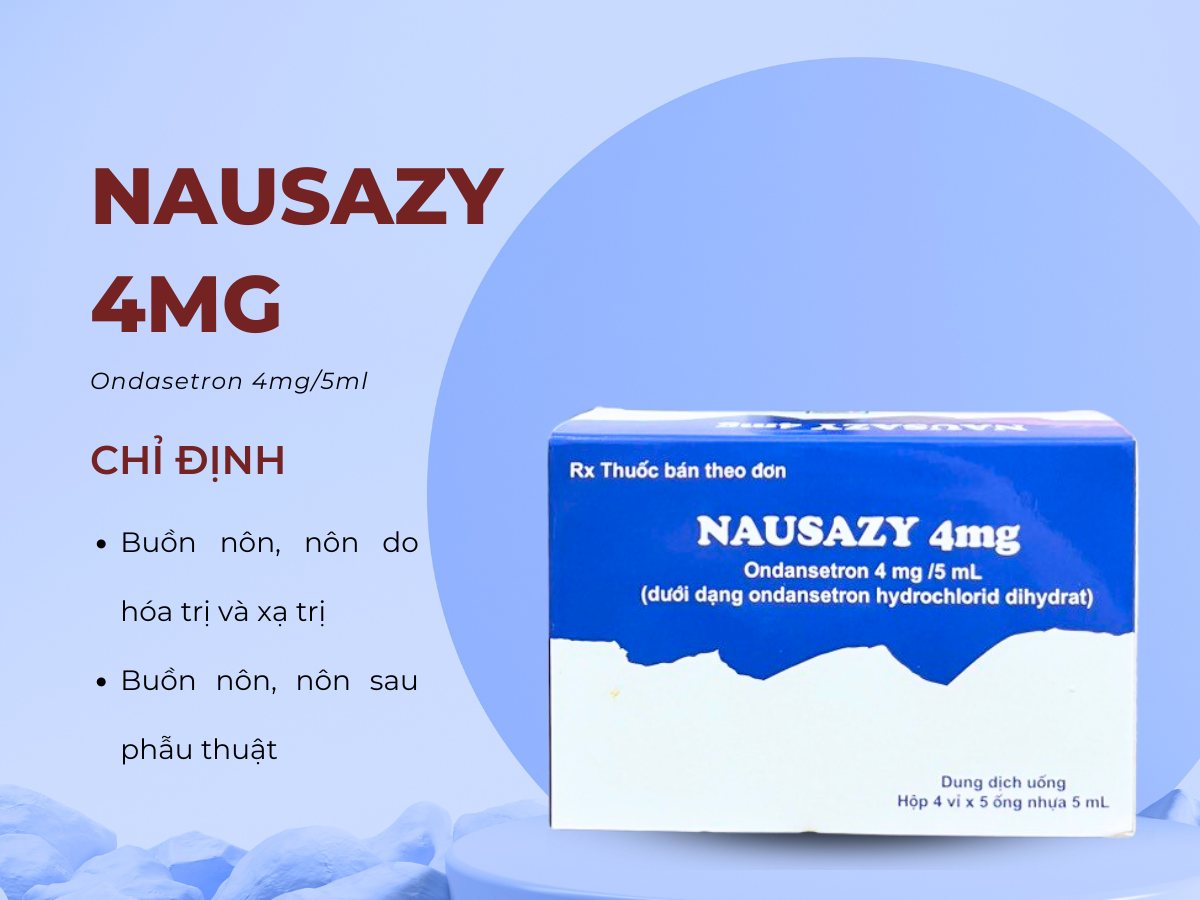 Thuốc Nausazy 4mg