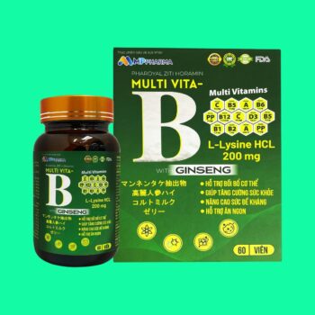 Pharoyal Ziti Horamin Multi Vita-B With Ginseng