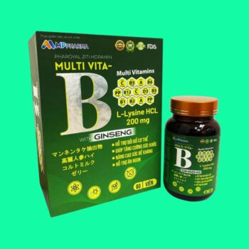 Pharoyal Ziti Horamin Multi Vita-B With Ginseng