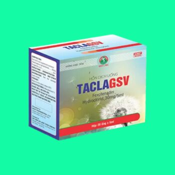 Thuốc TaclaGSV 30mg/5ml