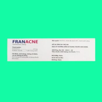 Franacne 20mg